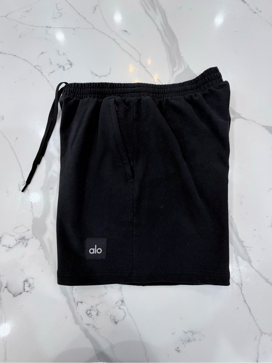 ALO Yoga Other - NWOT ALO Yoga Men’s Black Athletic Drawstring Cotton Shorts